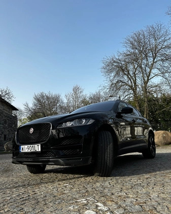 Jaguar F-Pace cena 147000 przebieg: 67000, rok produkcji 2019 z Warszawa małe 781